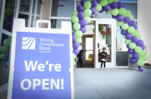 Balloons welcomed guests to the Branch Grand Opening.