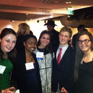 Members of the Youth Advisory Board at the Leadership Program of the Rockies Conference.