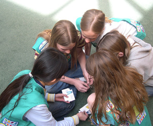 Girl Scouts take part in many different classes to earn a variety of financial literacy badges.