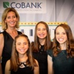 Sweet Bee Sisters Lily, Chloe, and Sophie Warren with their mentor Traci Lounsbury