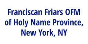 Franciscan Friars OFM of Holy Name Province New York, NY Logo Iconography