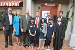 Tales from Towne: Perlmutter Celebrates Financial Literacy Month with Young AmeriTowne Opening Ceremonies