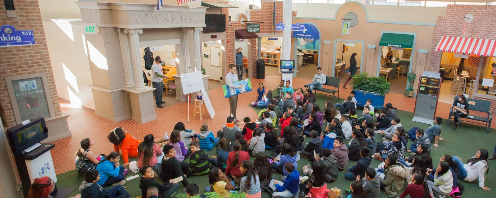 Young AmeriTowne program in action in Denver