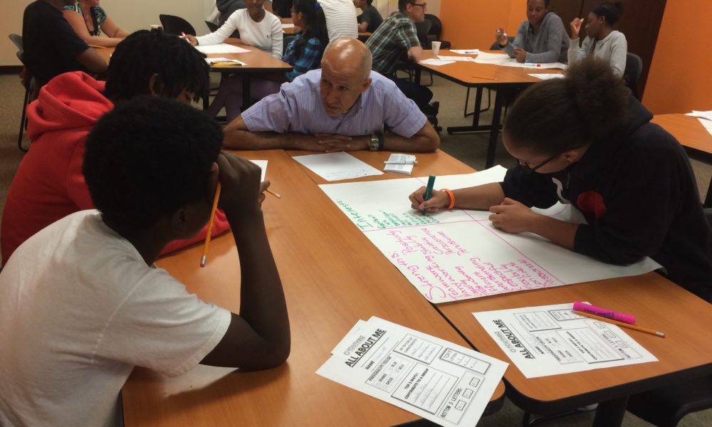 Community Leaders mentor Young Americans Students