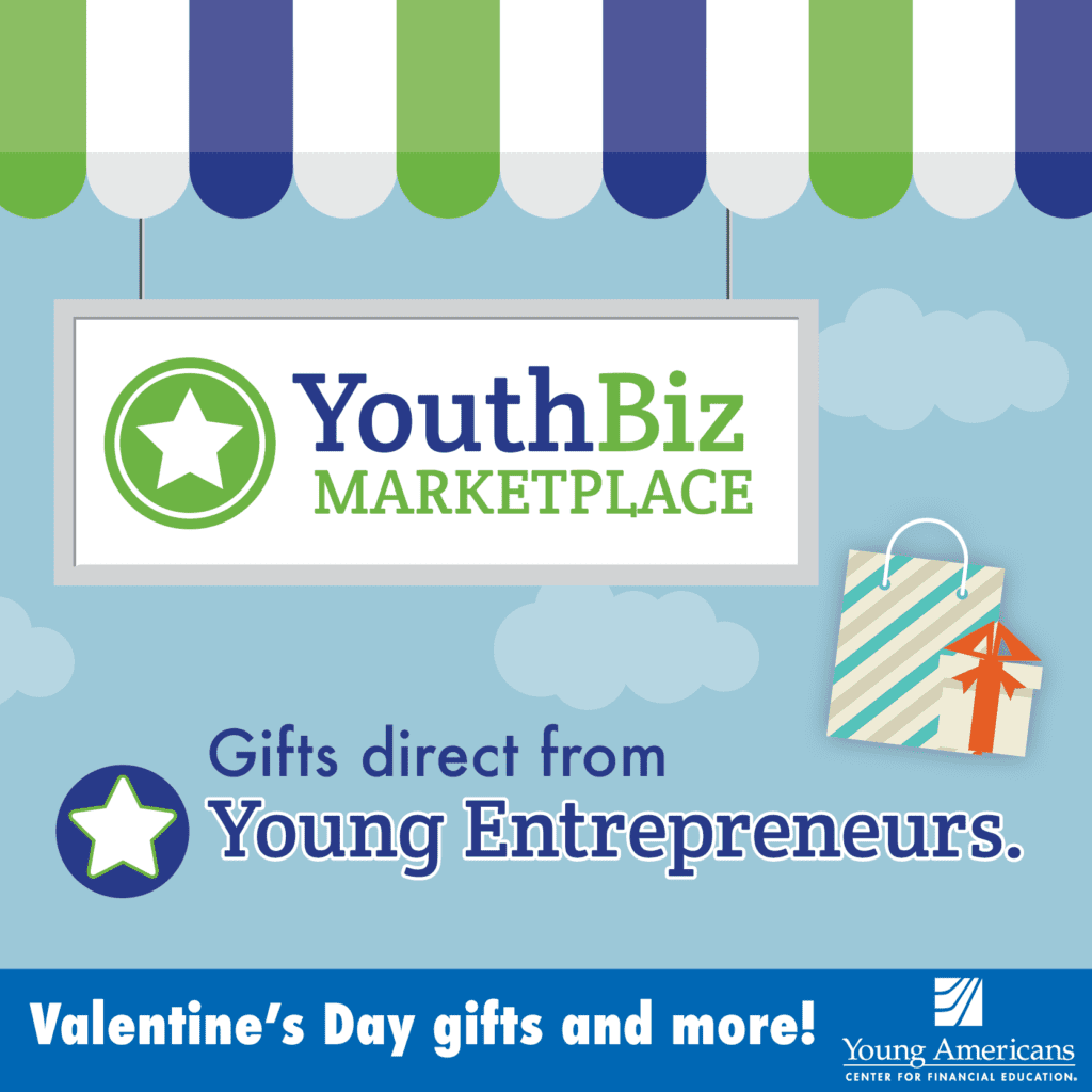YouthBiz is excited to announce that we’re holding a Valentine’s Day Trunk Show next month!

You’ll find great gifts from six different youth business owners, including a few former Spotlight on YouthBiz Stars winners and finalists.  Sweet Bee Sisters, a 2017 winner, will sell their all natural, beeswax-based skin-care products.  At Gabe’s Bazaar, owned by 2018 finalist Gabe Nagel, you’ll find moisturizing massage candles, Super Bars (an all in one moisturizer, sunscreen, bug replant, and deodorant), stamped bracelets, and more.  Josephine Stockton, owner of Nerdy Crochet, will sell her crochet dolls and science sets.  You’ll find gifts for every type of Valentine, young and old!
