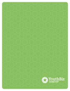 YouthBiz Green Back Cover Iconography
