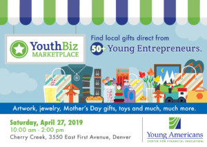 YouthBiz Marketplace Young Entrepreneurs (Wide) Poster