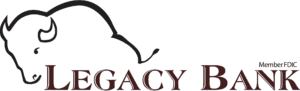 Legacy Bank (Member FDIC) Logo Iconography