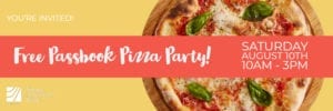 Free Passbook Pizza Party Banner (Twitter)