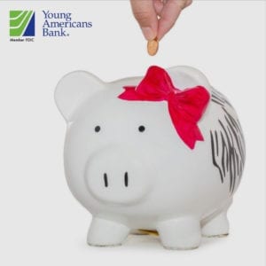 Piggy Bank with Bow Iconography