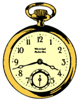 Stopwatch Time Iconography