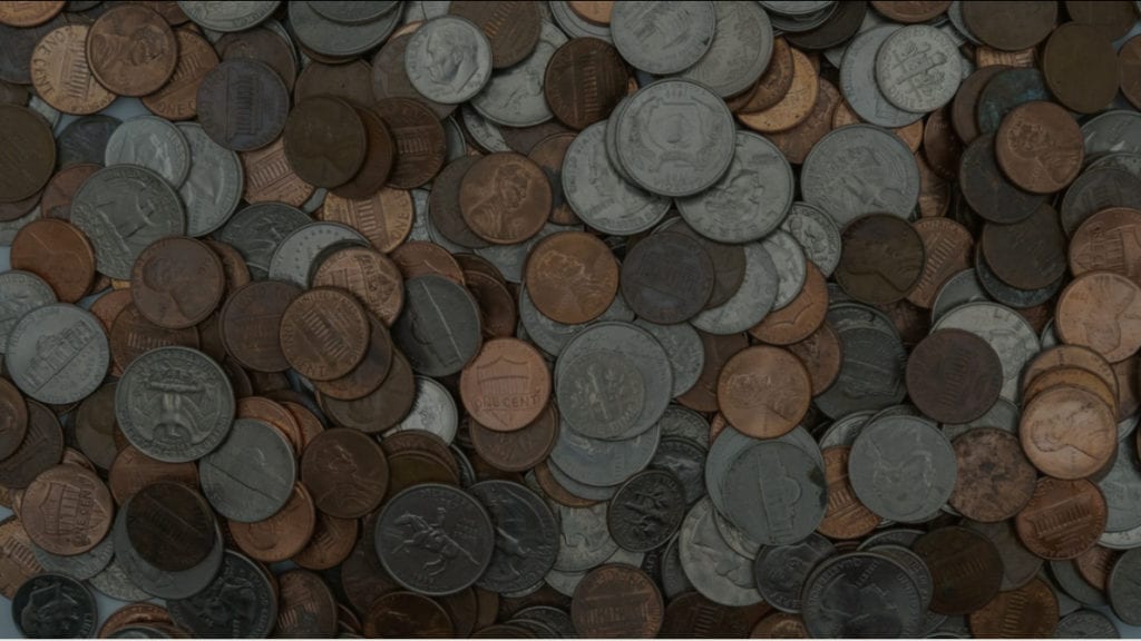 Coins Background Iconography