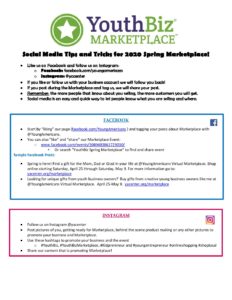 Social Media Tips and Tricks for Marketplace (JR)