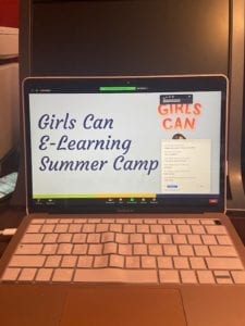 Girls Can Virtual Program Summer Camp