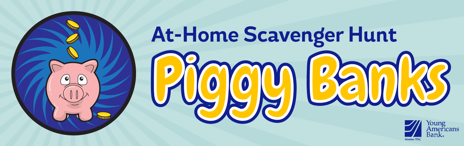 Piggy Bank Banner Iconography