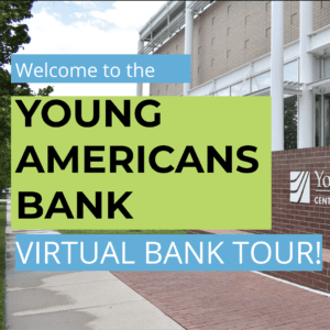 Young Americans Bank Online Tour Social Media Card Square