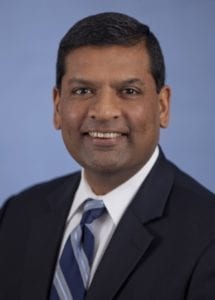 Raju Patel, Bank of America Headshot