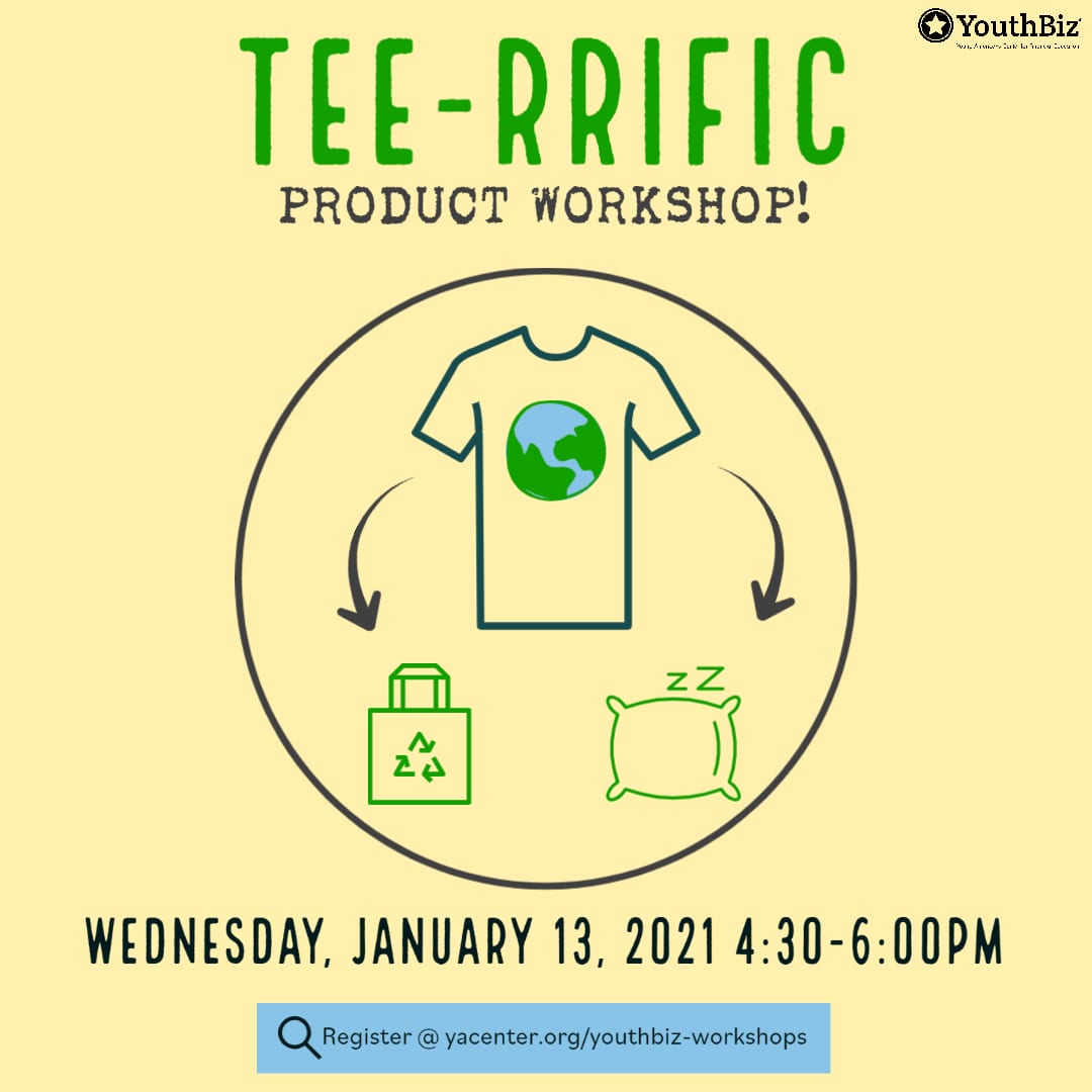 Tee-rrific Workshop: Join us to make eco-friendly t-shirts 2021