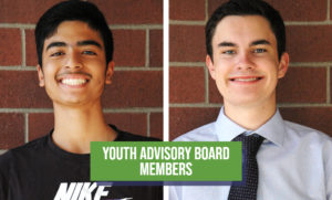 Youth Advisory Board Members Neil Bhavikatti and Joe Miller