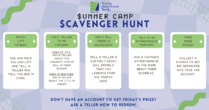 Summer Camp Scavenger Hunt mini market