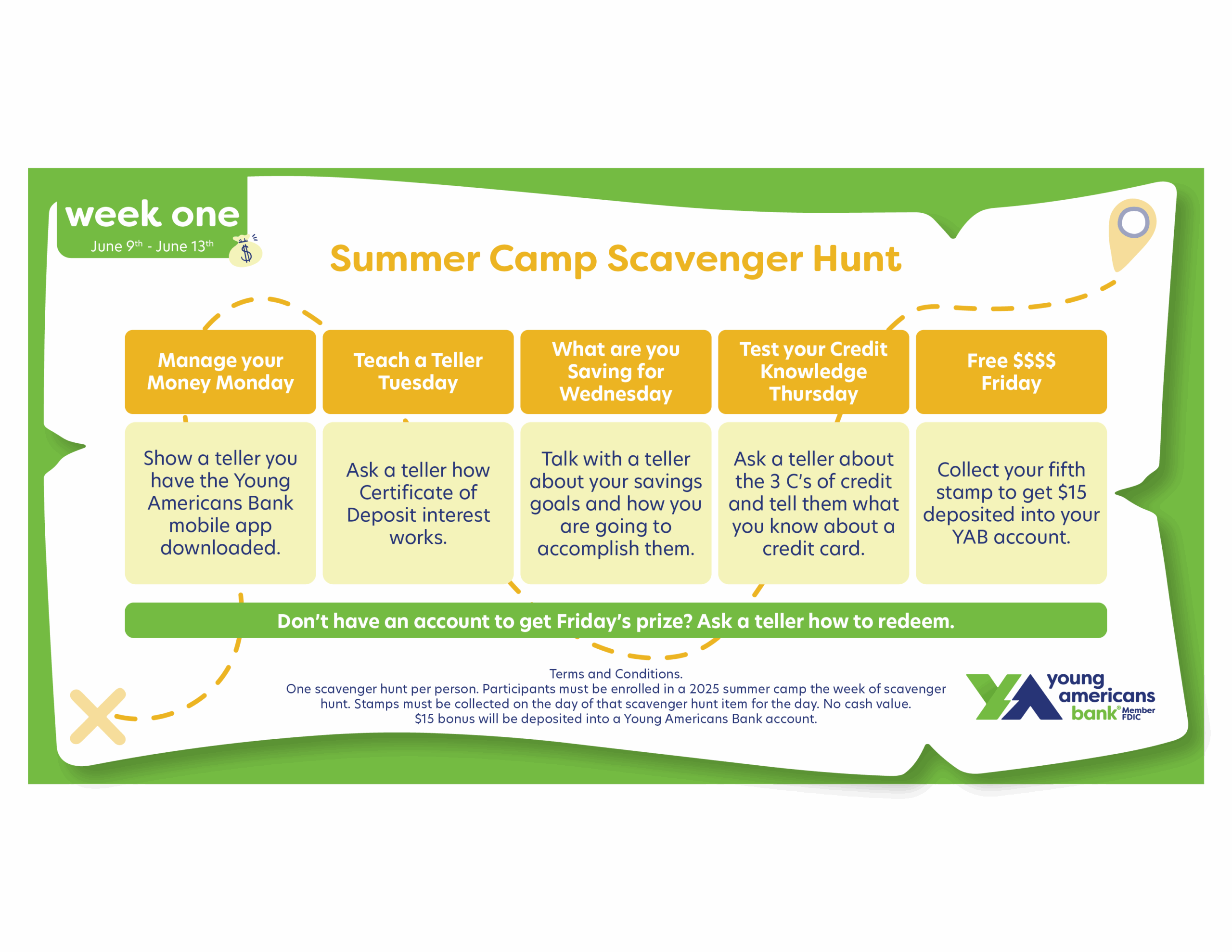 Summer Camp - Scavenger Hunt Summer Camp Scavenger Hunt
