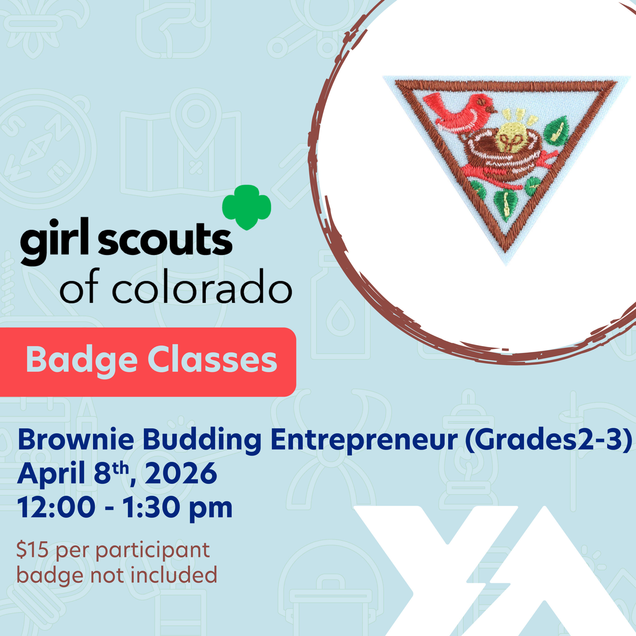 Girl Scout Badge Class – Brownie Budding Entrepreneur