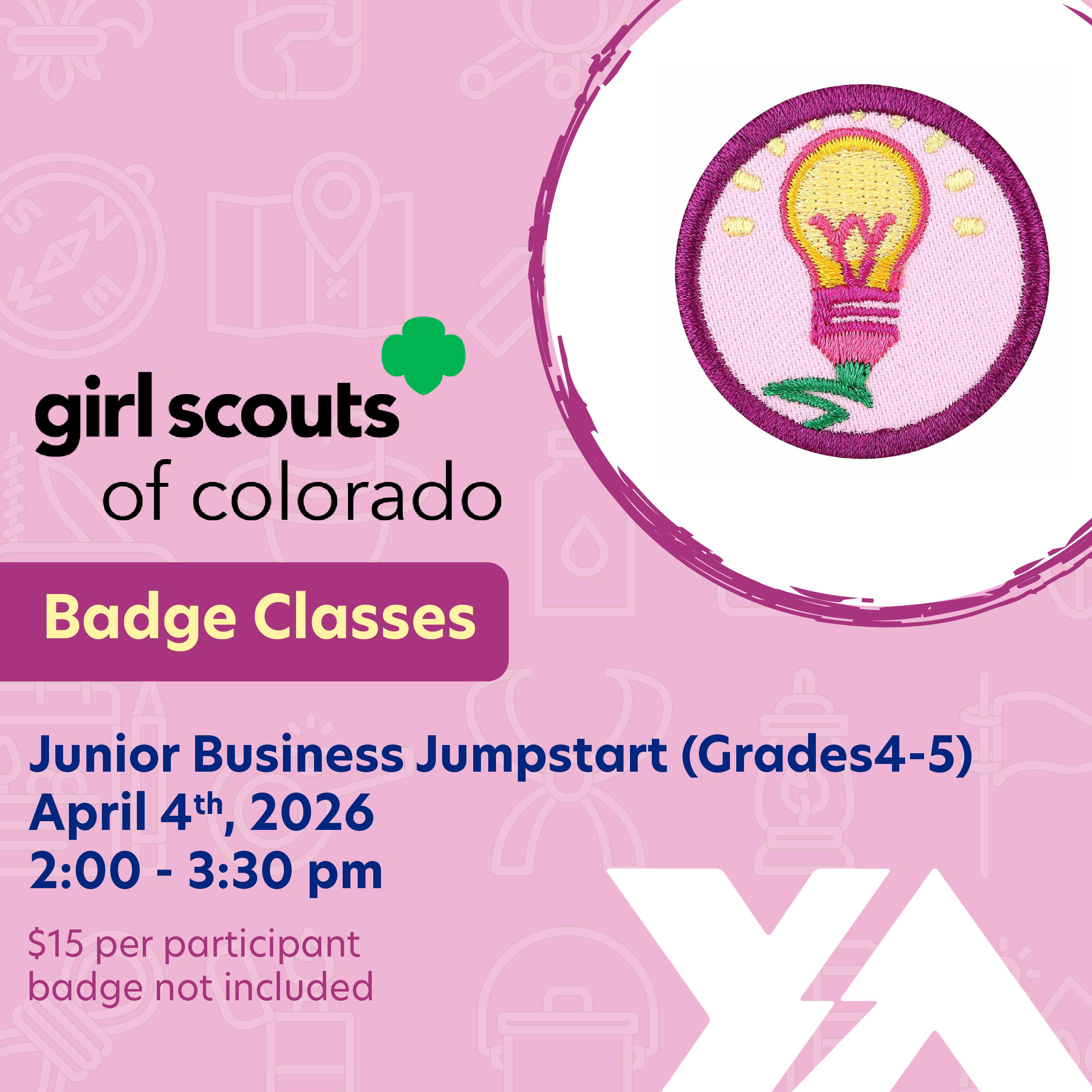 Girl Scout Badge Class – Junior Business Jumpstart
