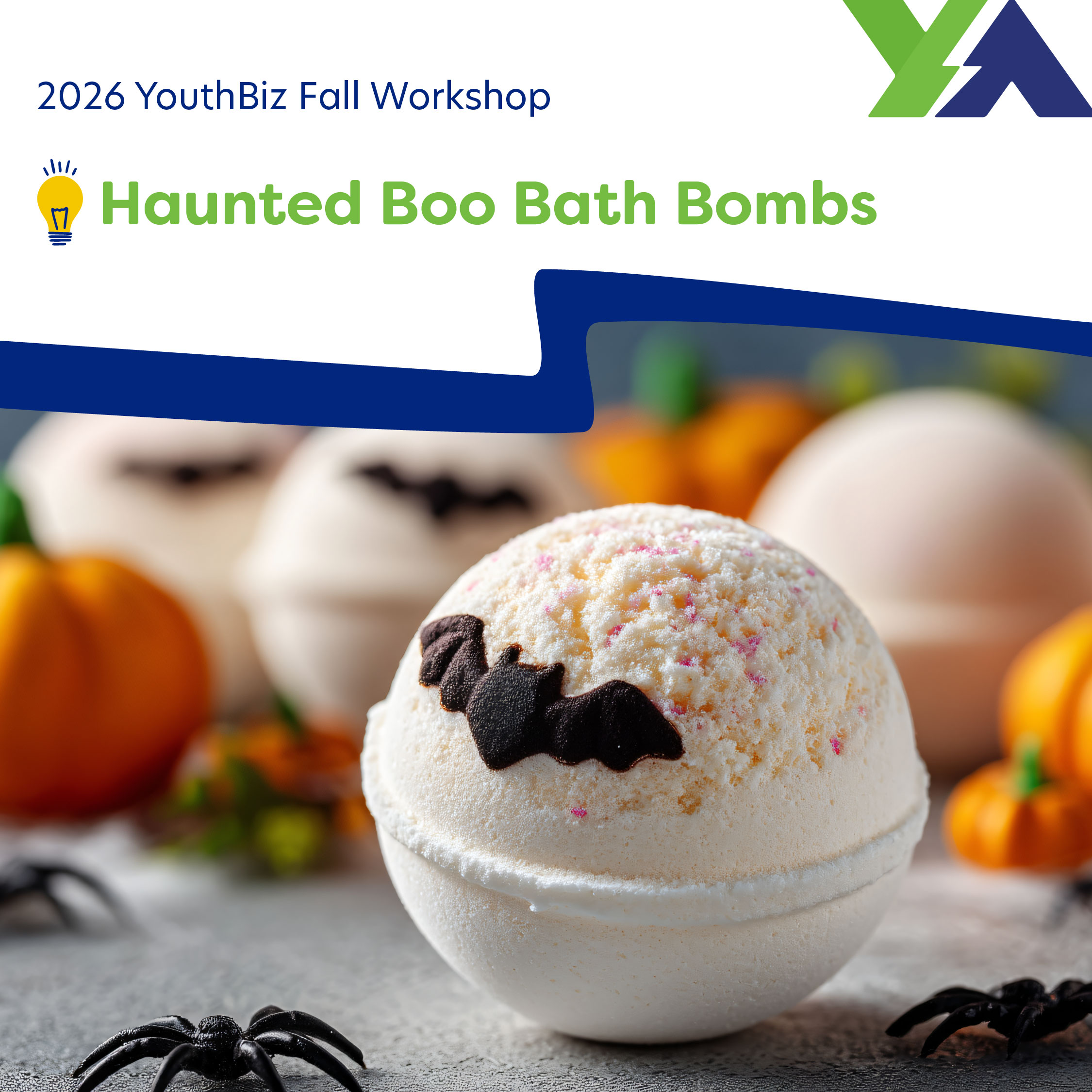 Haunted Boo Bath Bombs Workshop